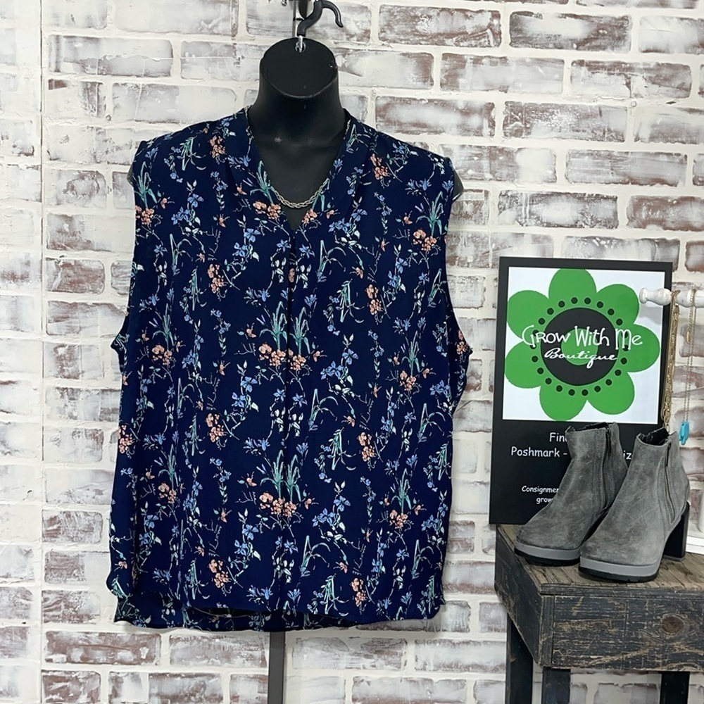 GNW floral blouse plus size 3X